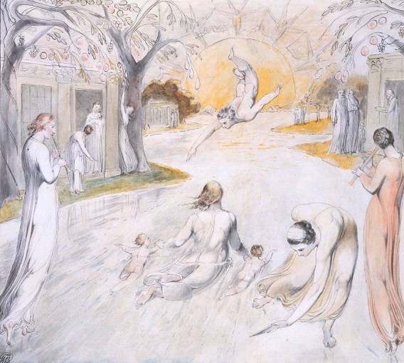 The River of Life circa 1805 by William Blake 1757-1827